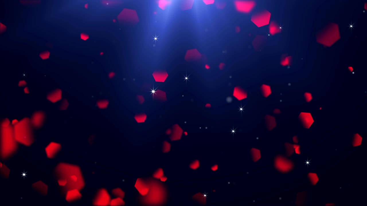 fondo elegante. partículas abstractas. bucle