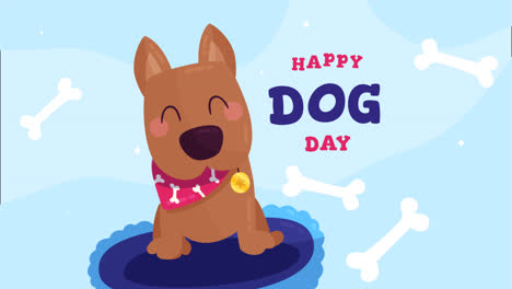 An-animation-of-a-National-dog-day-illustration