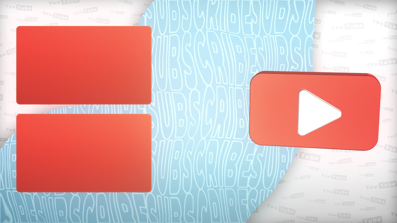 YouTube End Screen Template