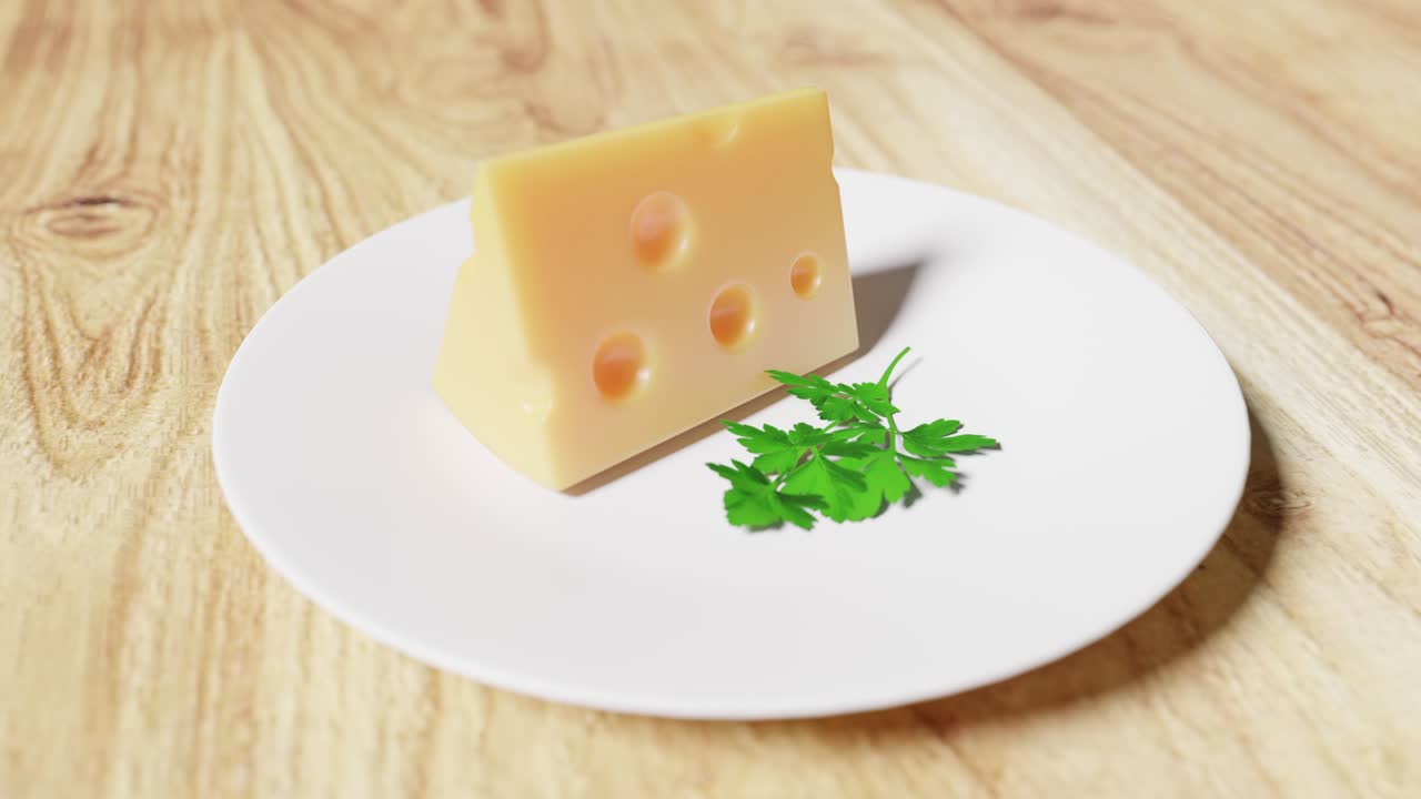 queso en un plato en la mesa