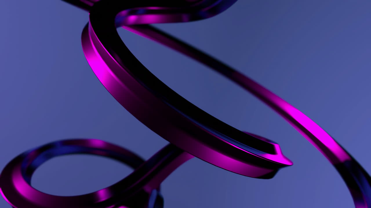 Abstract Purple Spiral Design