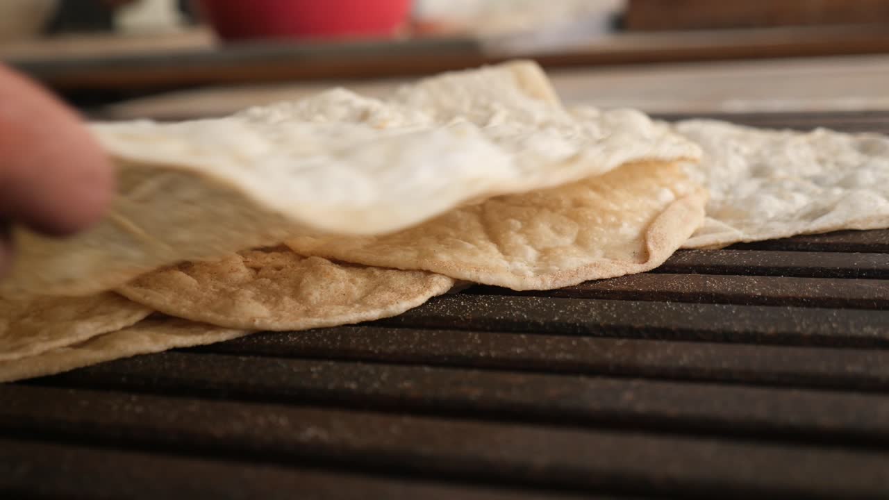 Flatbreads on a Grill