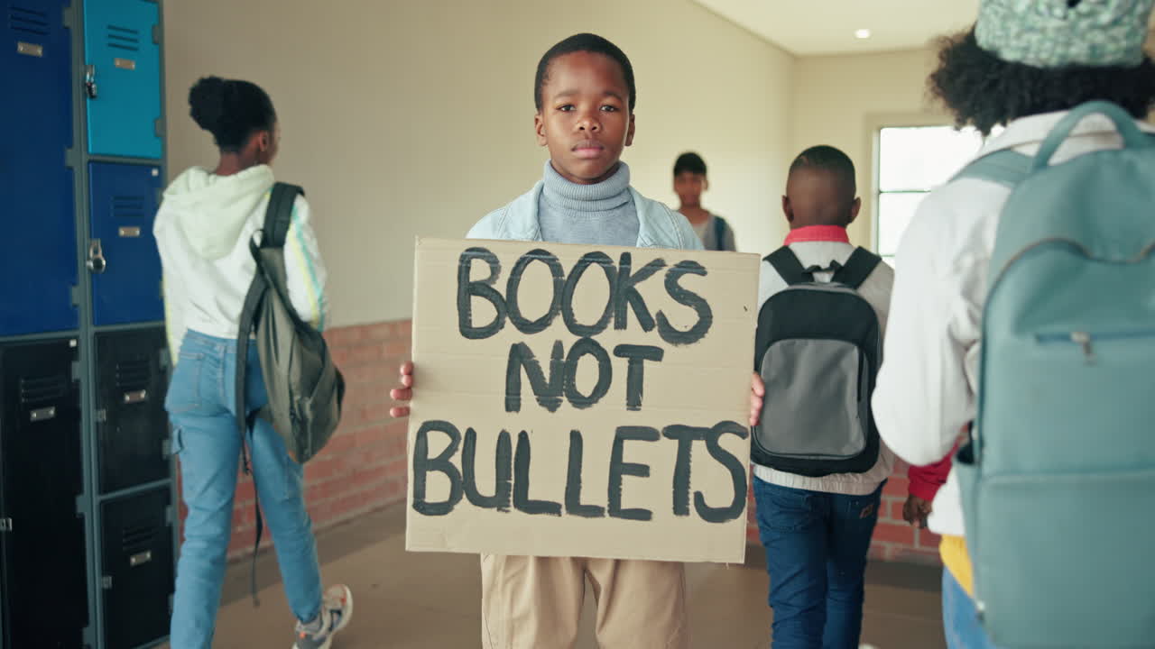 Children Protesting for Education