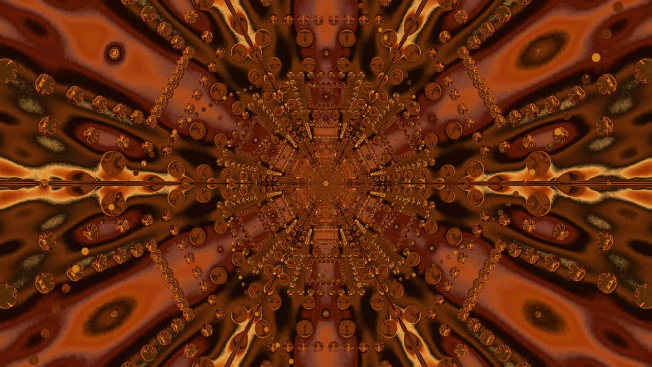 Dive into a mesmerizing tunnel video loop that creates an immersive experience with flowing shapes and vivid colors. Perfect for a calming screensaver or visual display