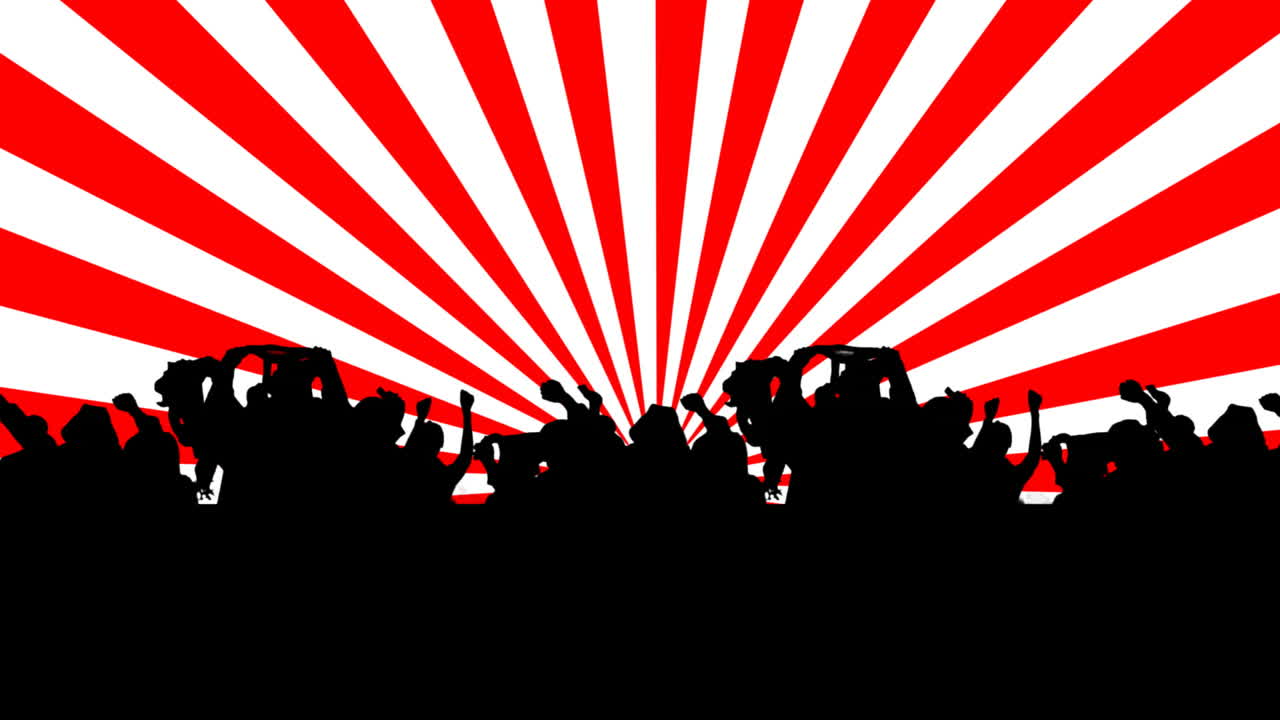 군중 들 의 환호 (4)