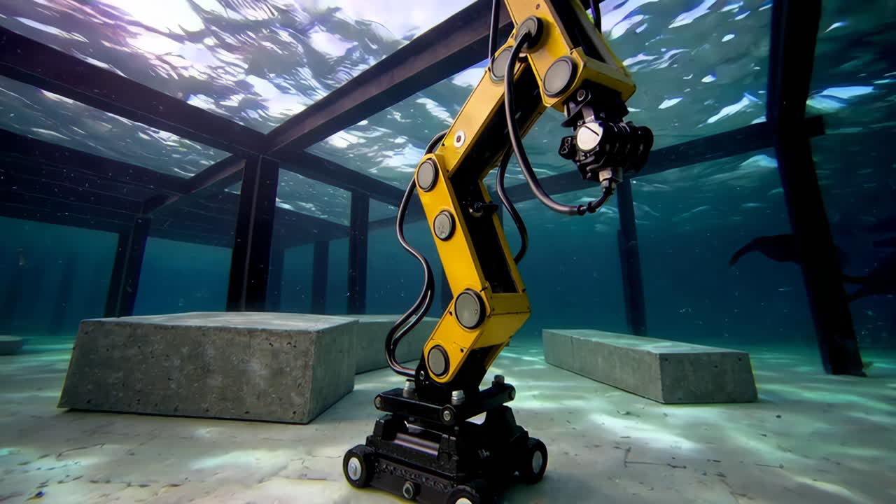Underwater Robot with Articulated Arm