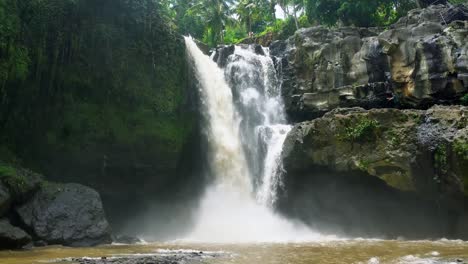 tegenungan waterfall in bali, indonesia