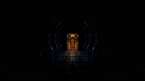 dark tunnel perspective