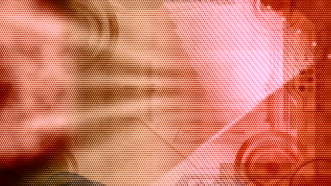 fondo de movimiento animado generado por computadora para la producción de películas de video web