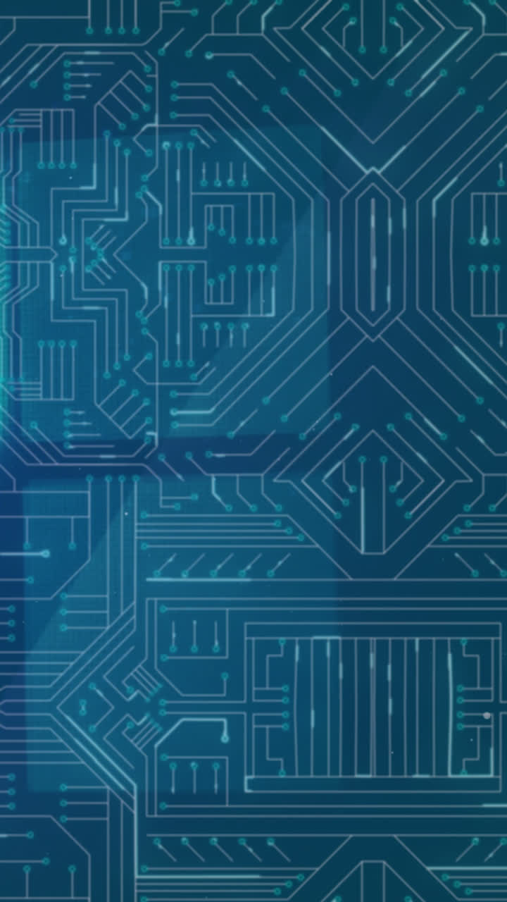 animación de la red de conexiones con cuadrados