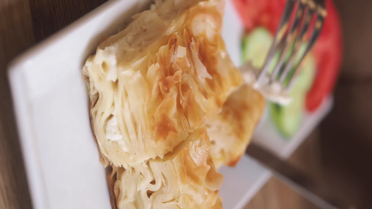 Cheese Borek with Vegetables