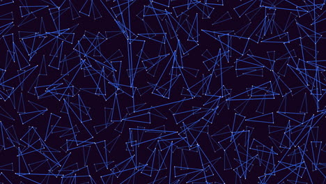 abstract blue and black pattern of lines and shapes