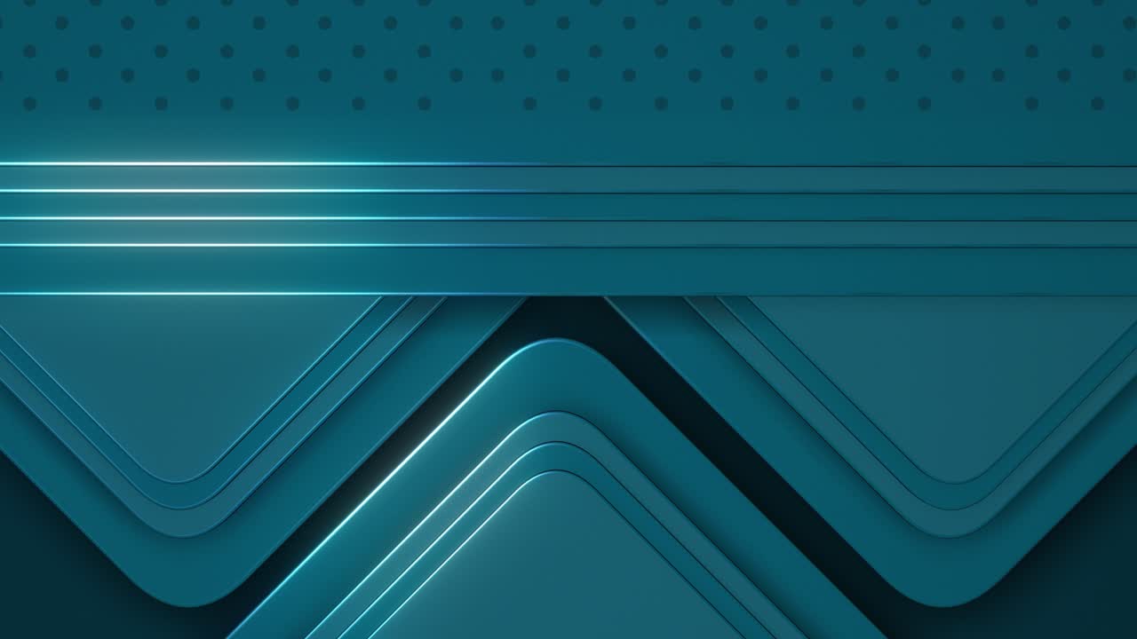 Teal Geometric Abstract Background