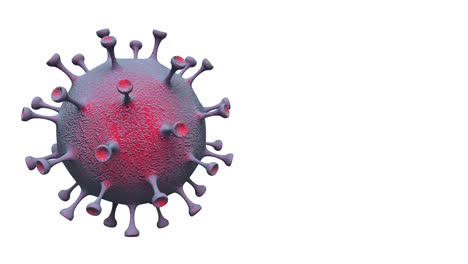 el coronavirus covid-19 el virus 4k video