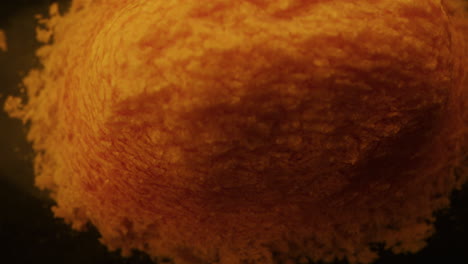 pile of orange powder