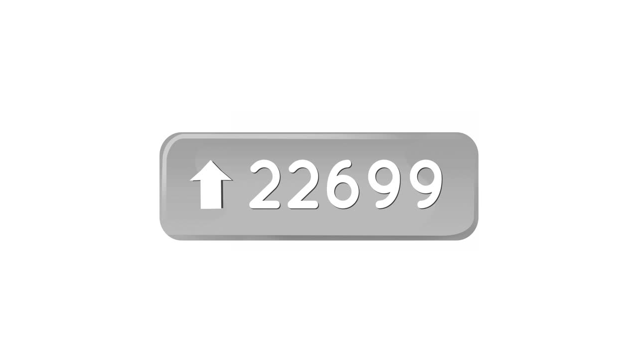 4k까지 계산되는 숫자가 있는 파란색 상자