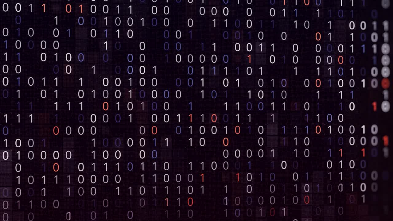 Binary Code Background