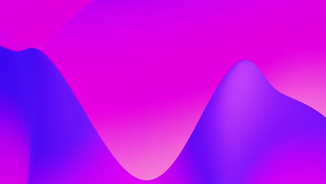 4k bucle sin costuras con fluidos abstractos gradientes violeta azul, superficie ondulada de brillo interior. hermosos gradientes de color como fondo líquido abstracto, animación suave. 3d en estilo moderno plano agradable 2