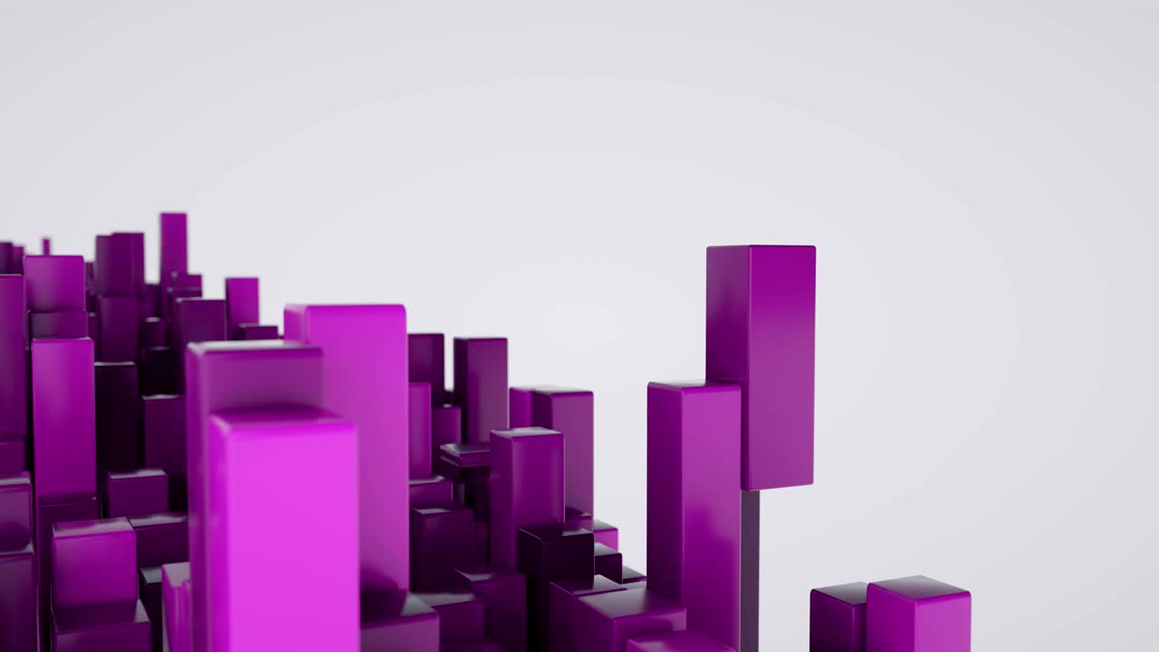 4k bloques de gráficos de barras abstractos.