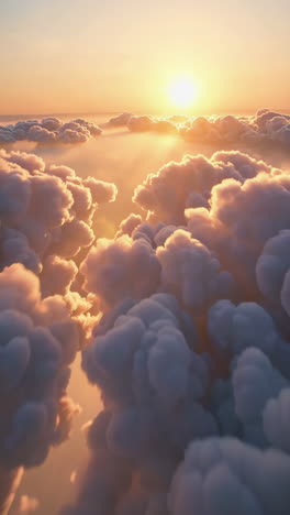 golden hour cloudscape