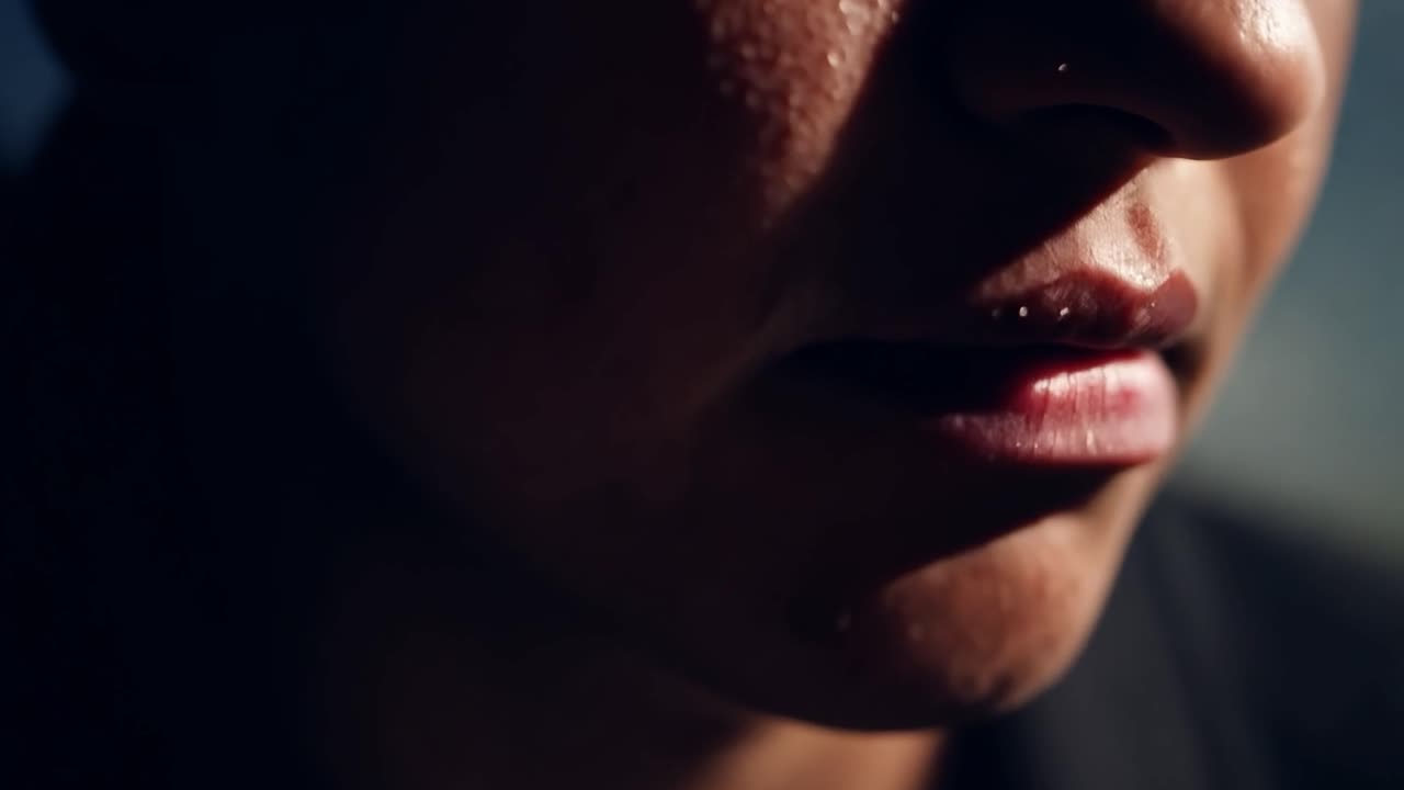 primer plano de una mujer joven expresando pasión mientras habla, mostrando sus intensas emociones y estilo de comunicación atractivo