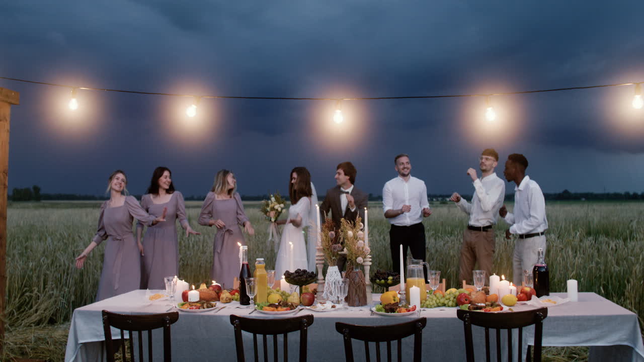 baile de la fiesta de bodas