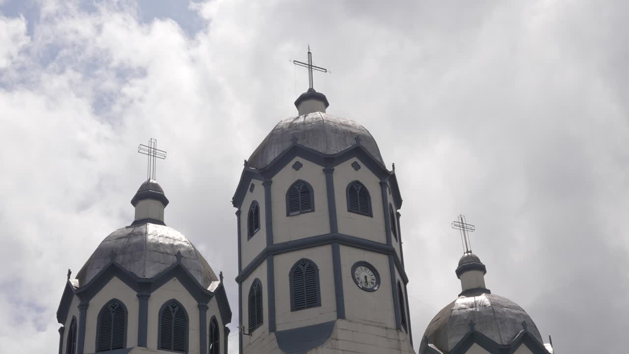 Church of María Inmaculada in Filandia, Quindío, Colombia South America