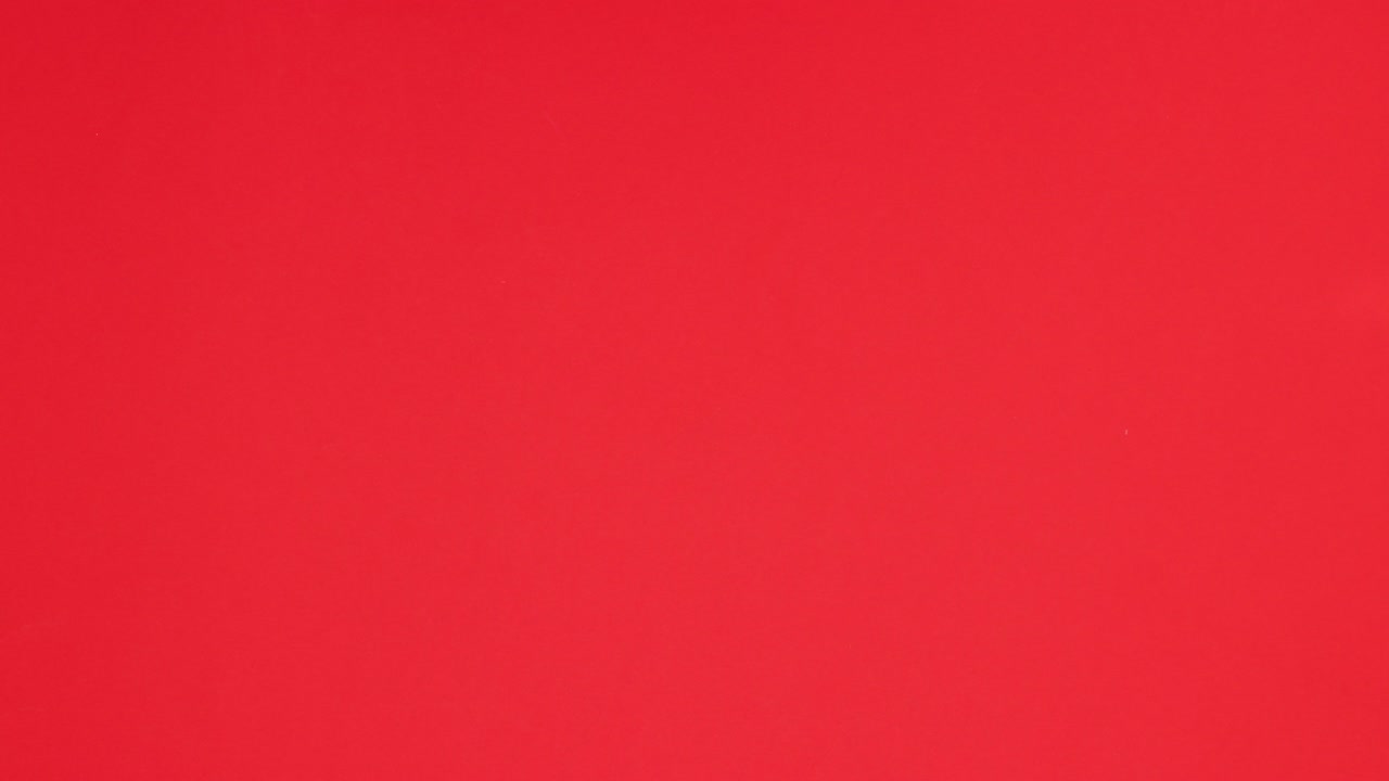 Woman hand put gifts with red ribbons and flowers on red background - Stop motion