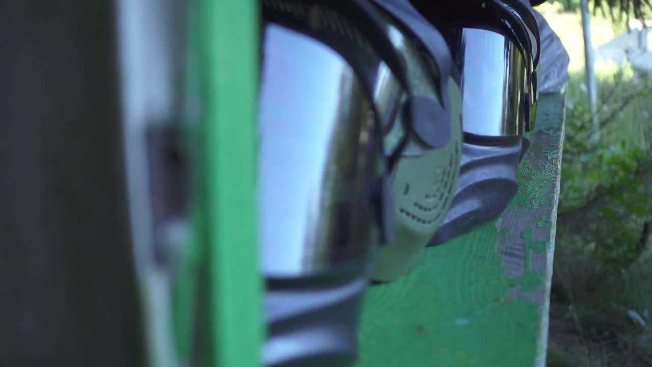 пейнтбольная маска для спасения и страхования головы и лица во время стрельбы