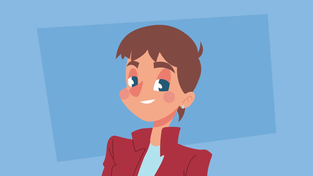 animado de personajes de avatar