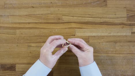 making dumplings: folding technique