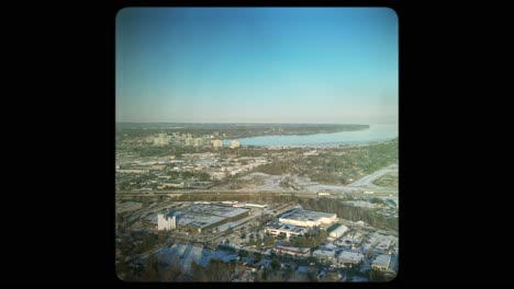 Vista-De-Drone-De-La-Vieja-Escuela-Del-Centro-De-Barrie