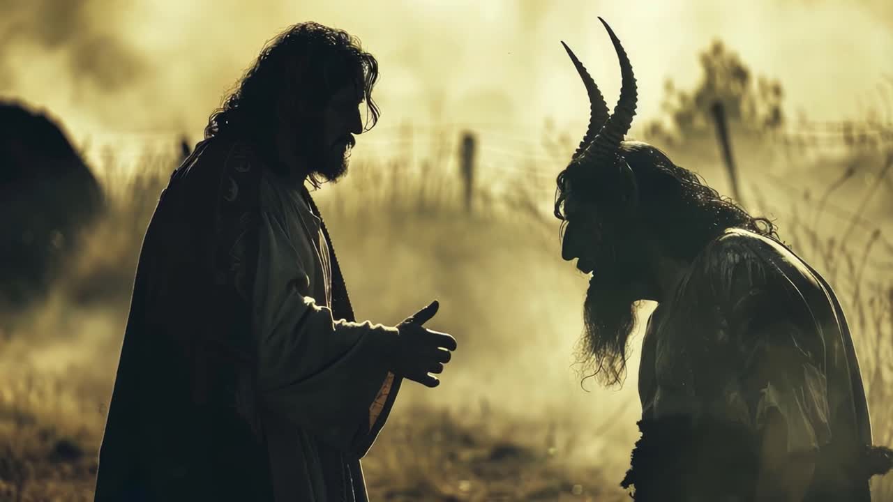 Confrontation of Jesus and the Devil