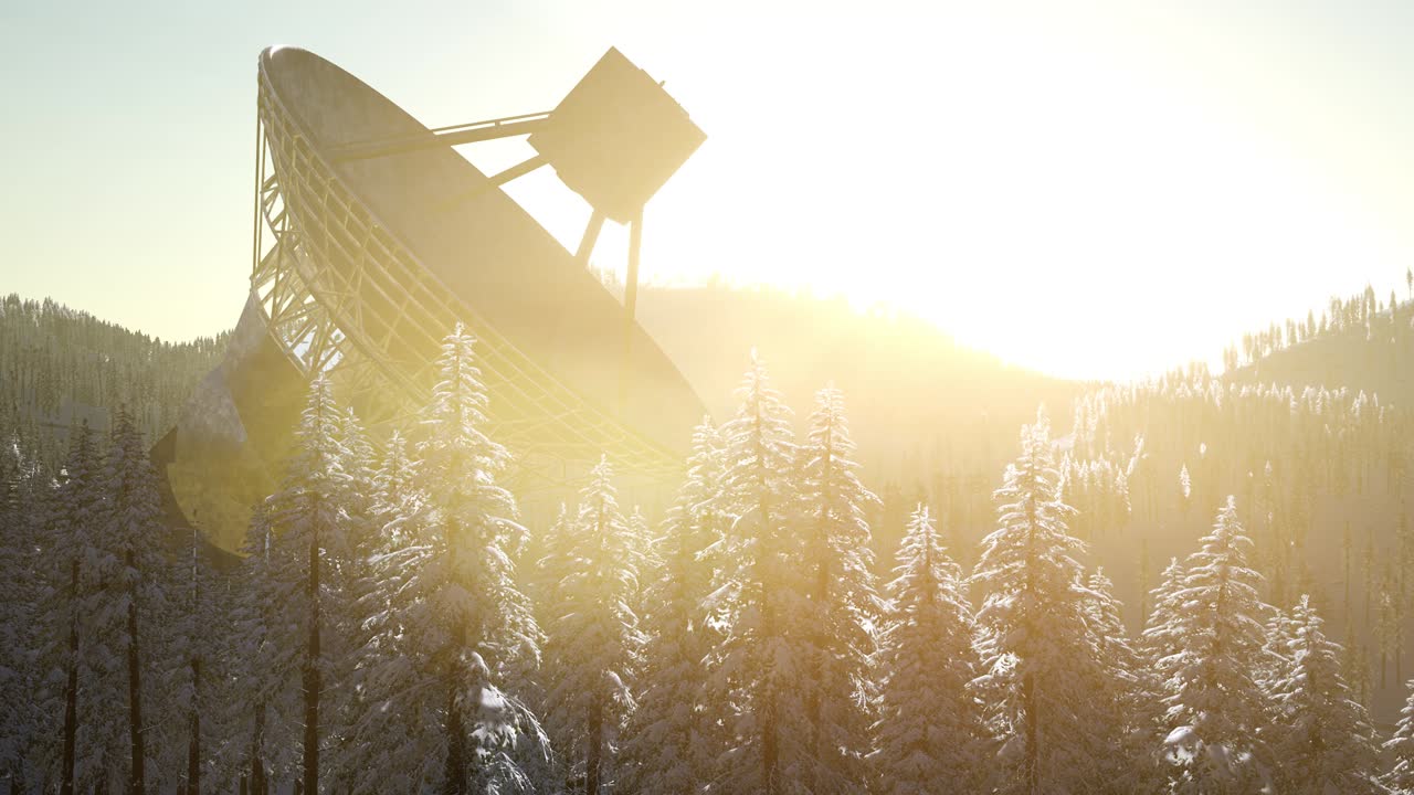 천문대 전파 망원경