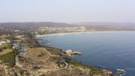 drone footage of tathra, nsw