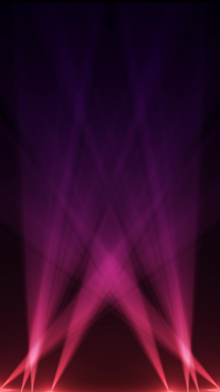 Cinematic concert stage background light beams dark atmosphere smoky floor glow clean empty space
