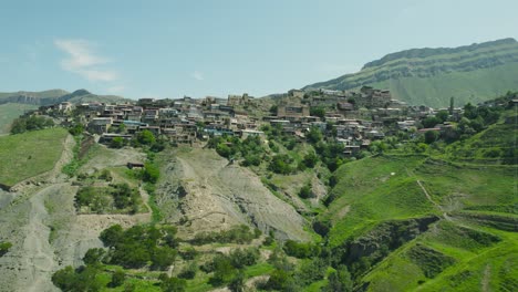 mountain village landscape