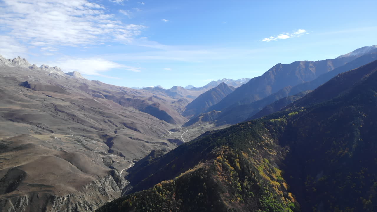 paisaje escénico de la cordillera