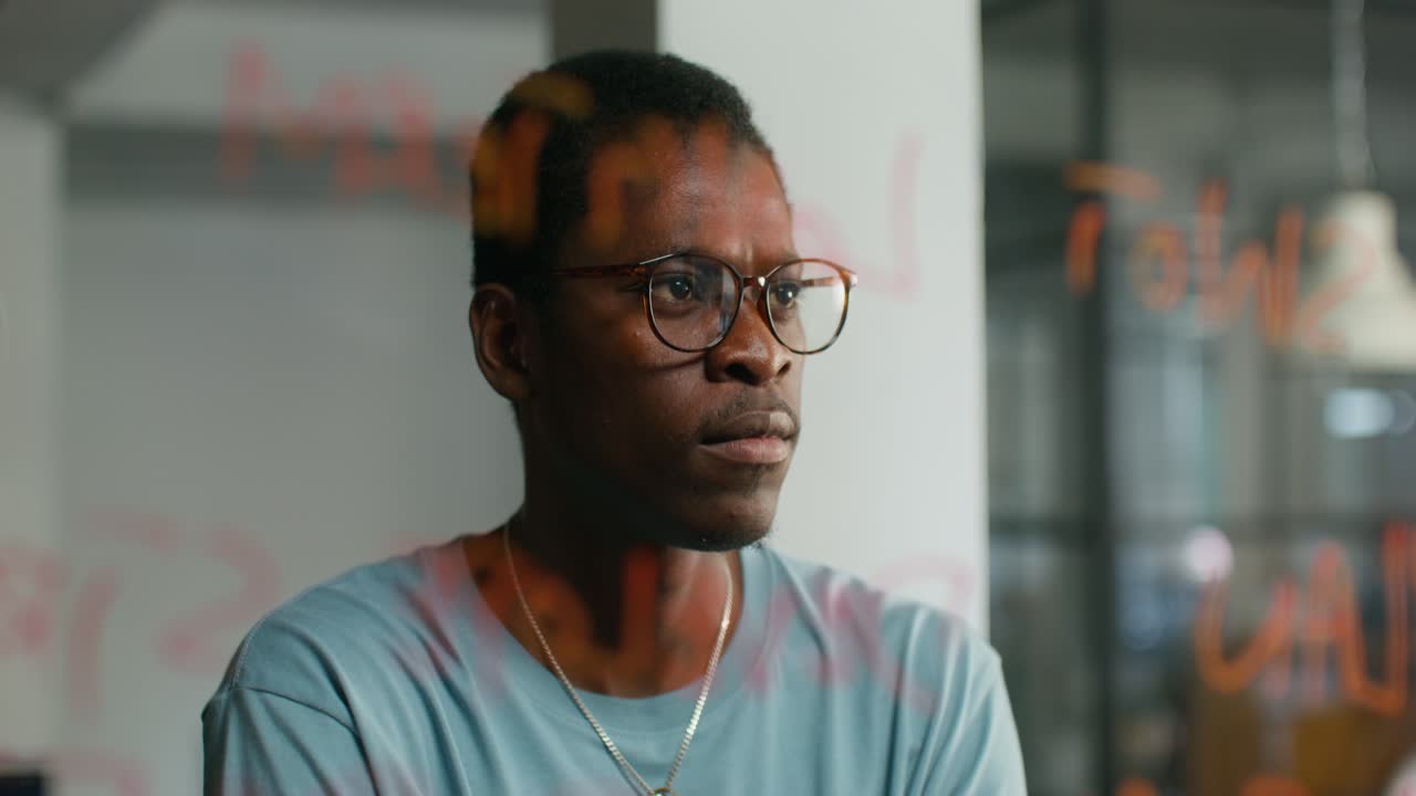 Man in Office
