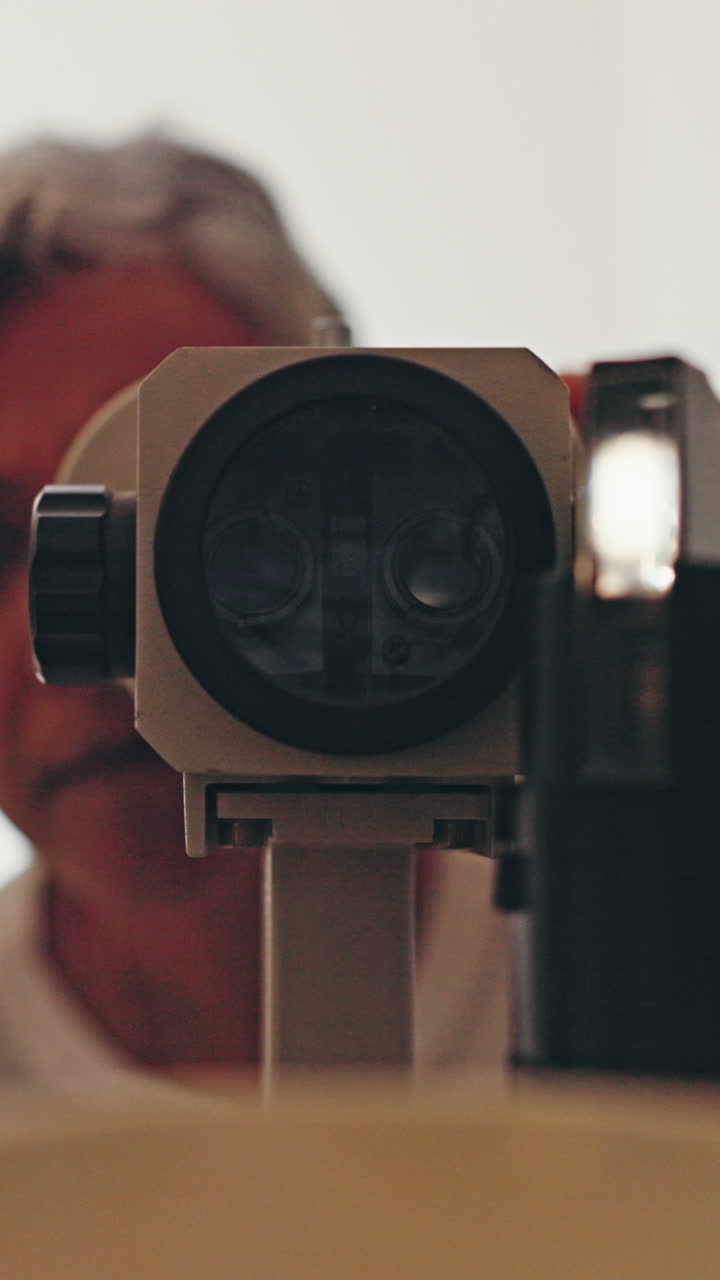 Close-up of a Microscope