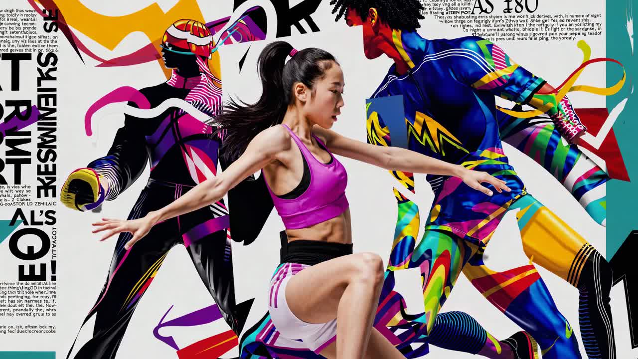 moda atlética dinámica para mujeres