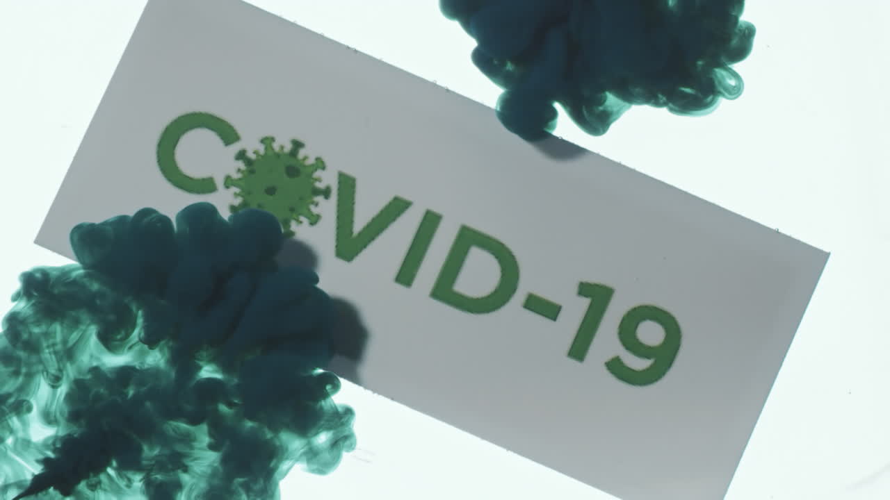 COVID-19 Concept with Ink