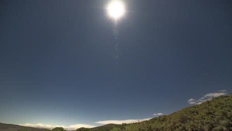 Time-lapse-of-total-solar-eclipse-December-14,-2020,-Neuquen,-Patagonia,-Argentina,-wide-angle