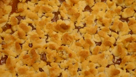 un delicioso pastel casero dulce - de cerca
