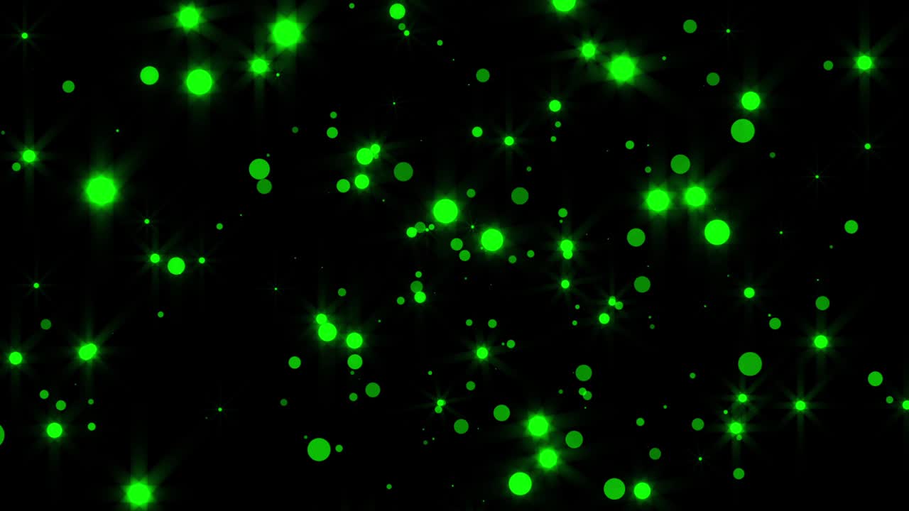 Abstract bright glitter particles in space, computer generated abstract background, 3D rendering