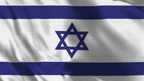 realistic 4k 30 fps flag of the israel