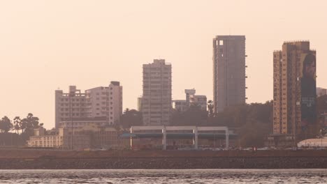 Timelapse-of-large-modern-seafacing-office-building-Mumbai