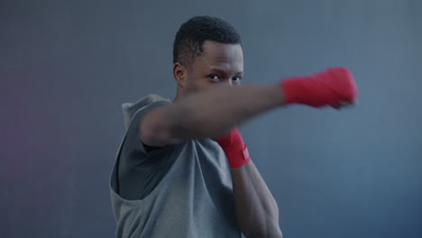man in boxing gear