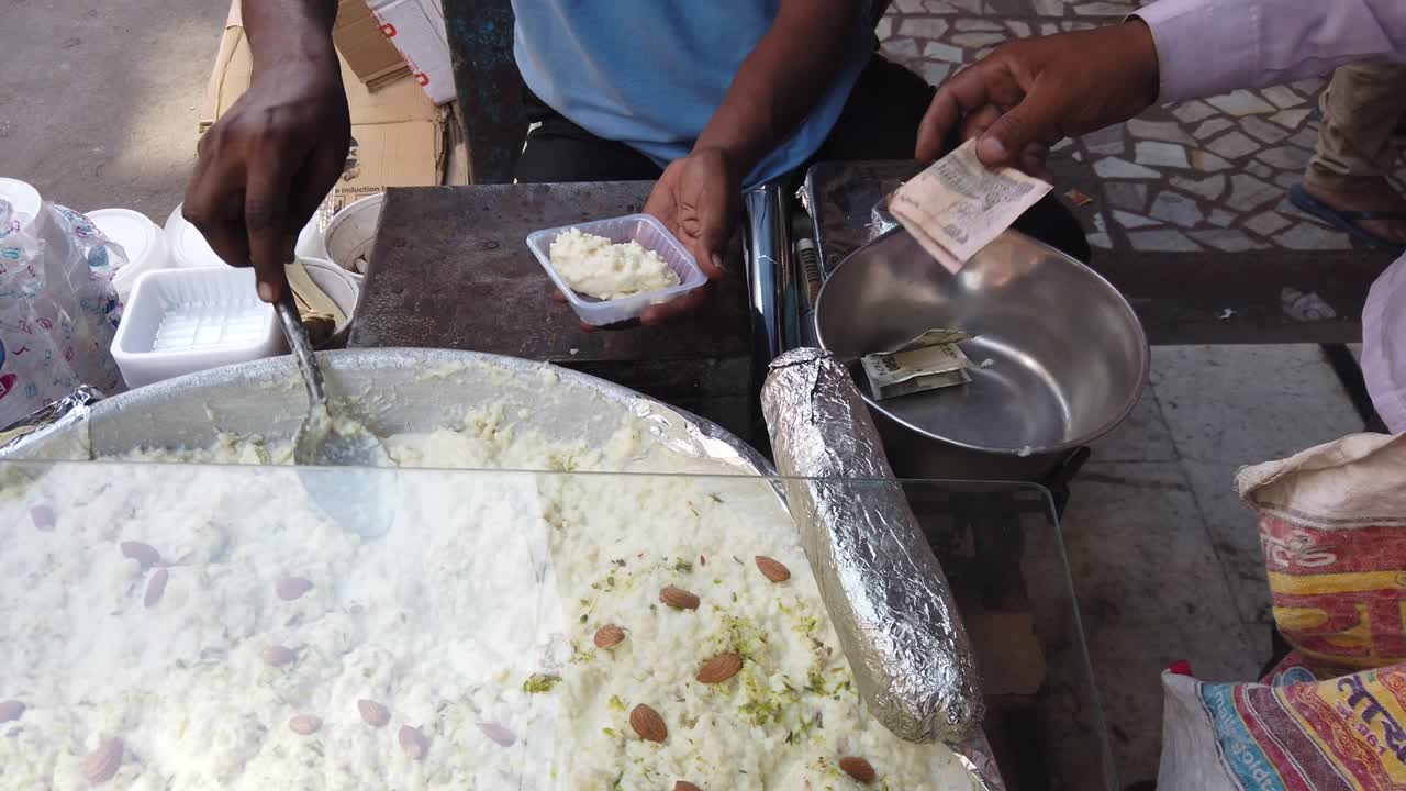 comida popular y famosa de la calle del subcontinente indio