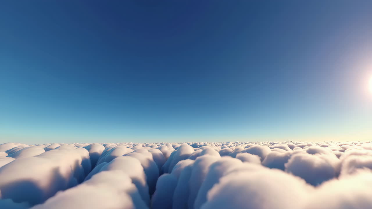 Cloudscape View from Above